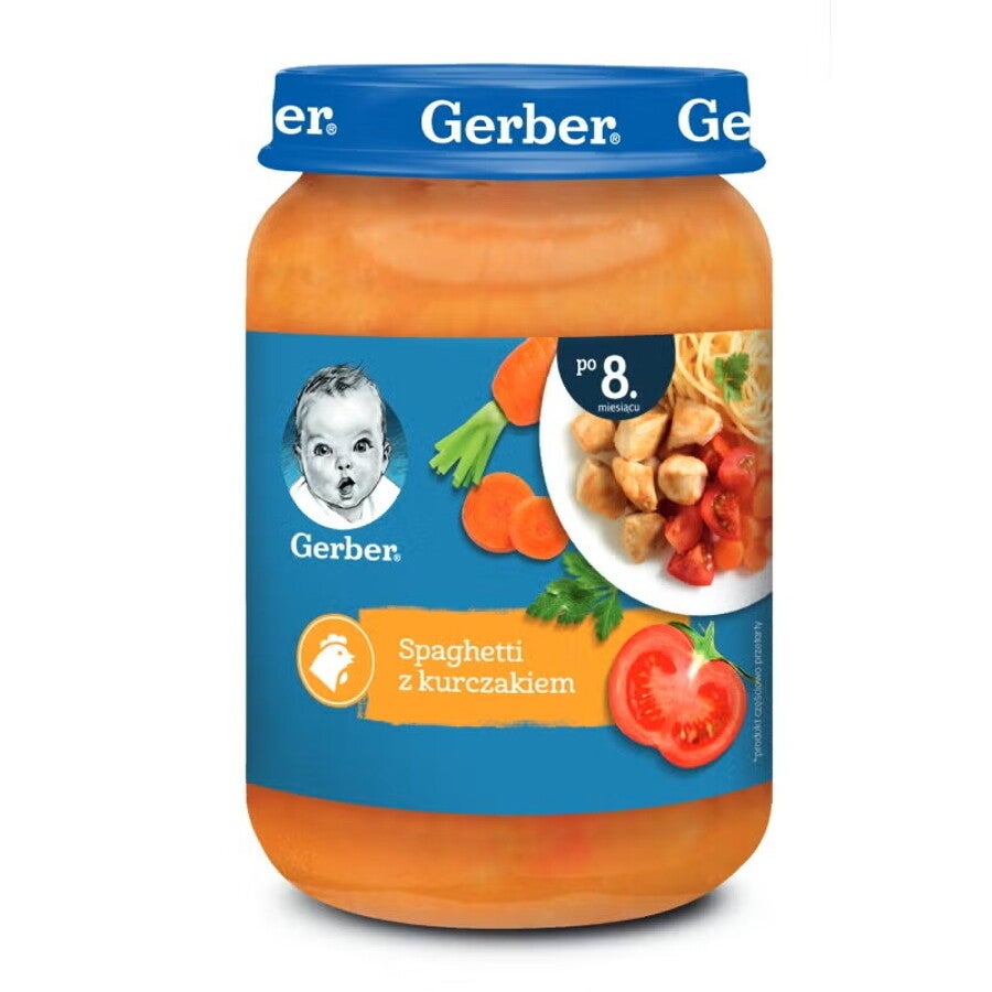 Gerber spaghetti z kurczakiem