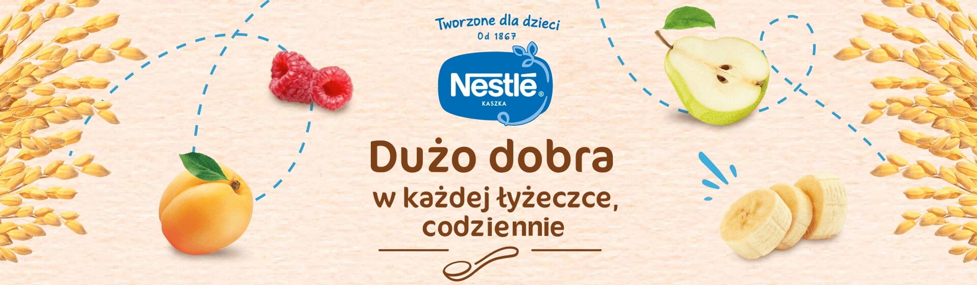 Nestlé Kaszki mleczno-ryżowe Nestlé Kaszki mleczno-ryżowe