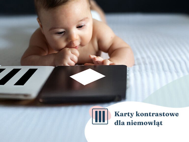 Karty kontrastowe dla niemowląt