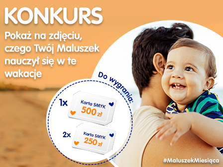 Konkurs Maluszek Miesiąca sierpień Konkurs Maluszek Miesiąca sierpień