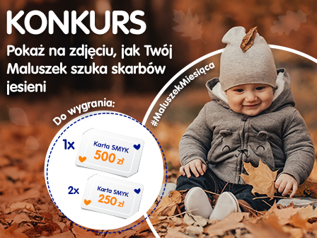 Konkurs Maluszek Miesiąca listopad Konkurs Maluszek Miesiąca listopad