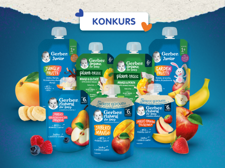 Weź udział w konkursie Gerber Weź udział w konkursie Gerber