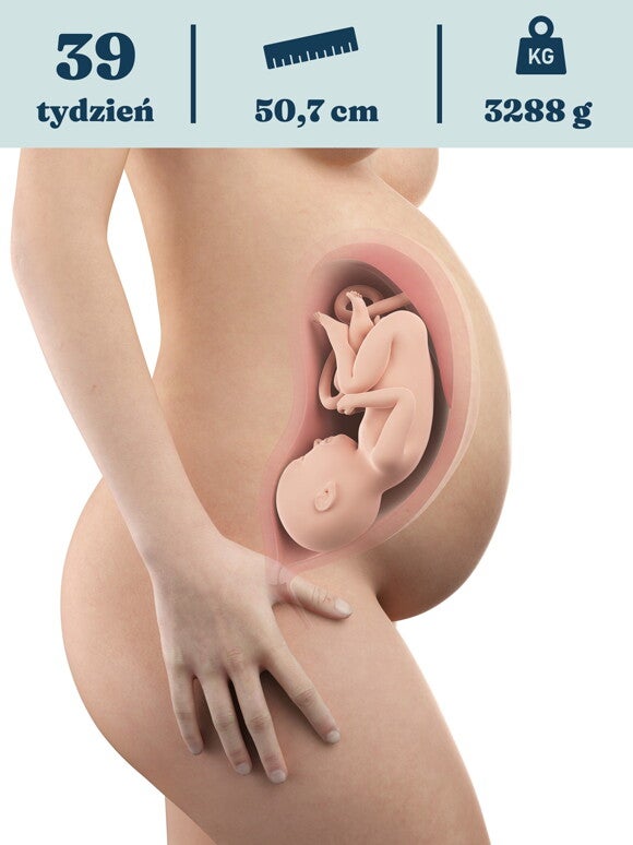 Rozwój dziecka – 39. tydzień ciąży