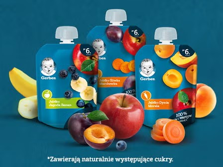 Deserki w tubkach Gerber Deserki w tubkach Gerber