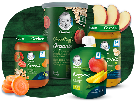 Produkty Gerber Organic