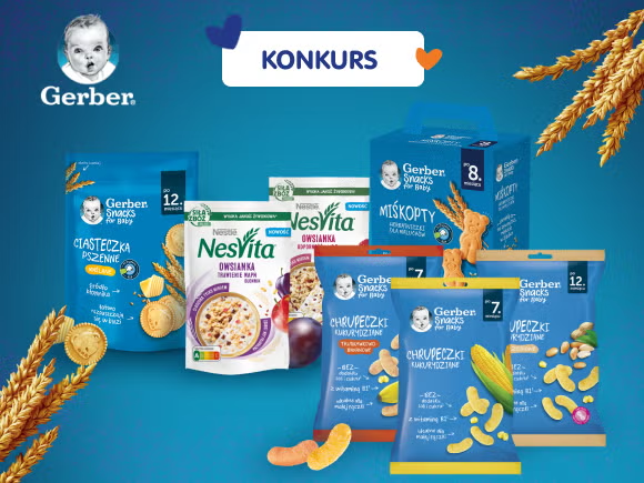 przekąski Gerber dla Maluszka i owsianki Nesvita dla Rodziców przekąski Gerber dla Maluszka i owsianki Nesvita dla Rodziców