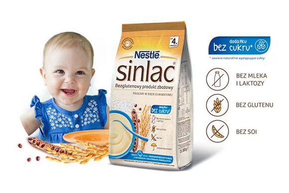 nestle sinlac bez cukru