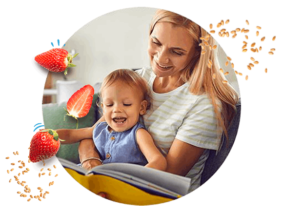Mama z dzieckiem czyta książkę Mama z dzieckiem czyta książkę