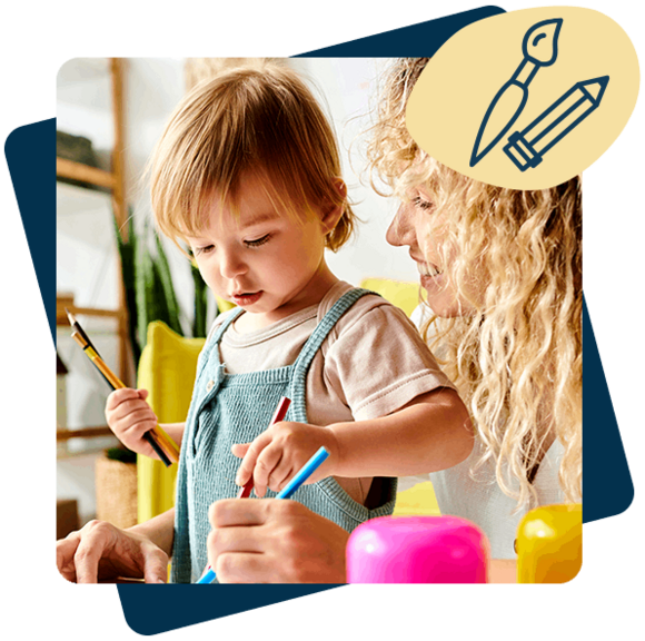 Bawiący się maluszek DIY