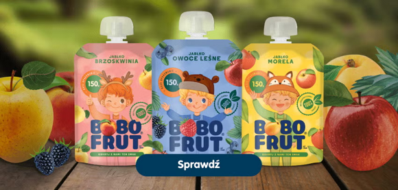 Poznaj wszystkie smaki deserków BOBO FRUT w dużych tubkach Poznaj wszystkie smaki deserków BOBO FRUT w dużych tubkach