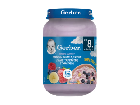 gerber_deserek_owocowy_makaron_z_bananem_owocami_lesnymi_truskawkami_i_twarozkiem