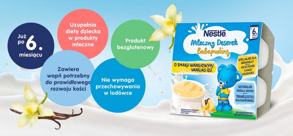 Yogolino o smaku wanilowym Yogolino o smaku wanilowym