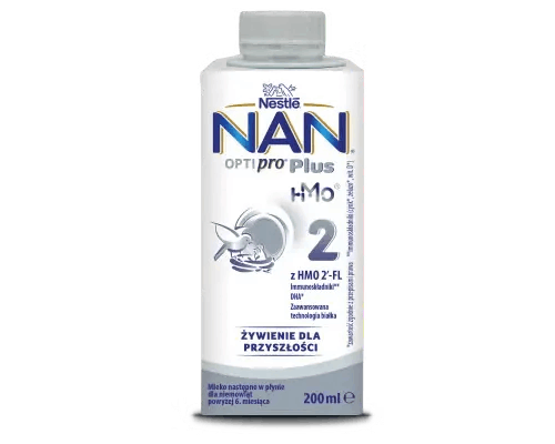 NAN OPTIPRO® Plus 2 HMO w płynie NAN OPTIPRO® Plus 2 HMO w płynie