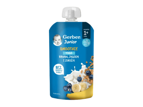 SMOOTHIE YOGO Banan, Jagoda i Zboża