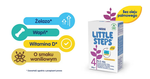 LITTLE STEPS® 4 - Benefity LITTLE STEPS® 4 - Benefity