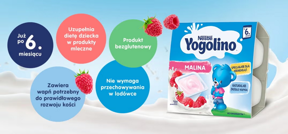 Nestlé Yogolino malina Nestlé Yogolino malina