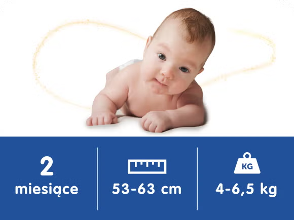 Rozwój fizyczny w 2. miesiącu życia dziecka