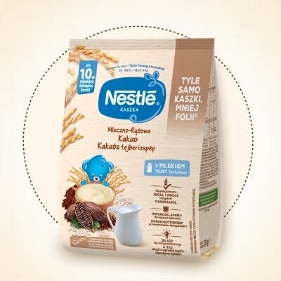 Nestlé Kaszka mleczno-ryżowa Kakao