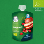 Gerber Organic Jabłko Dzika róża