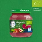 gerber organic jablko burak