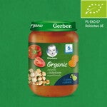 gerber organic jarzynki z indykiem 