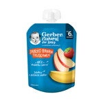 Gerber deserek w tubce jabłko banan truskawka