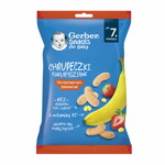 Gerber Snacks for Baby Chrupeczki kukurydziane truskawkowo-bananowe