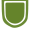 Ikona tarczy jako symbol ochrony układu odpornościowego